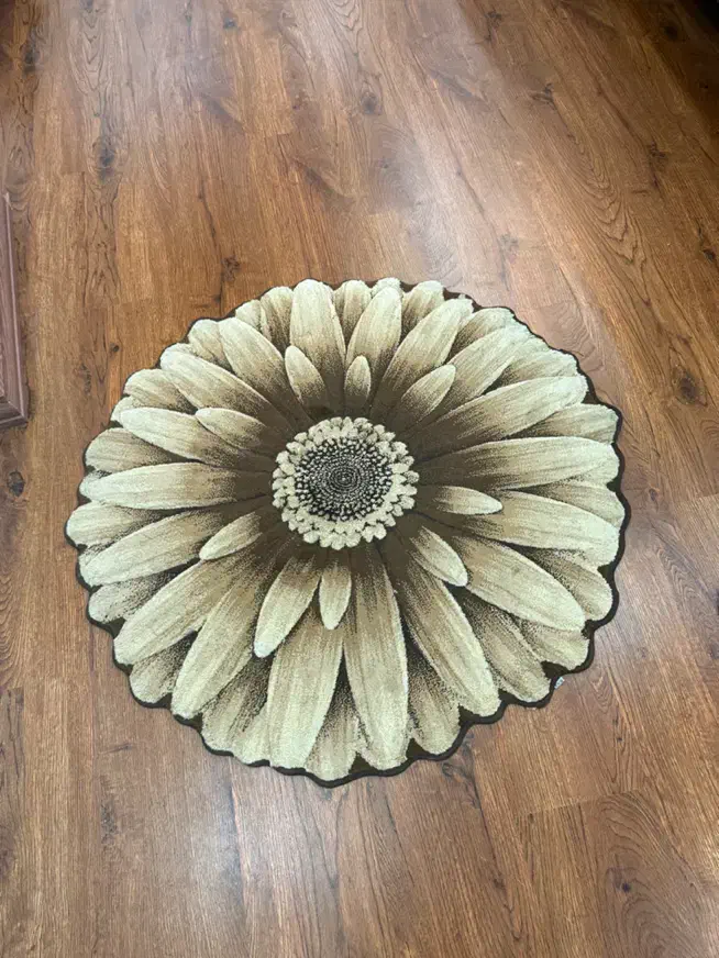 ۱عددفرش گرد ۱متری زرباف|پادری|رشت, رشتیان|دیوار