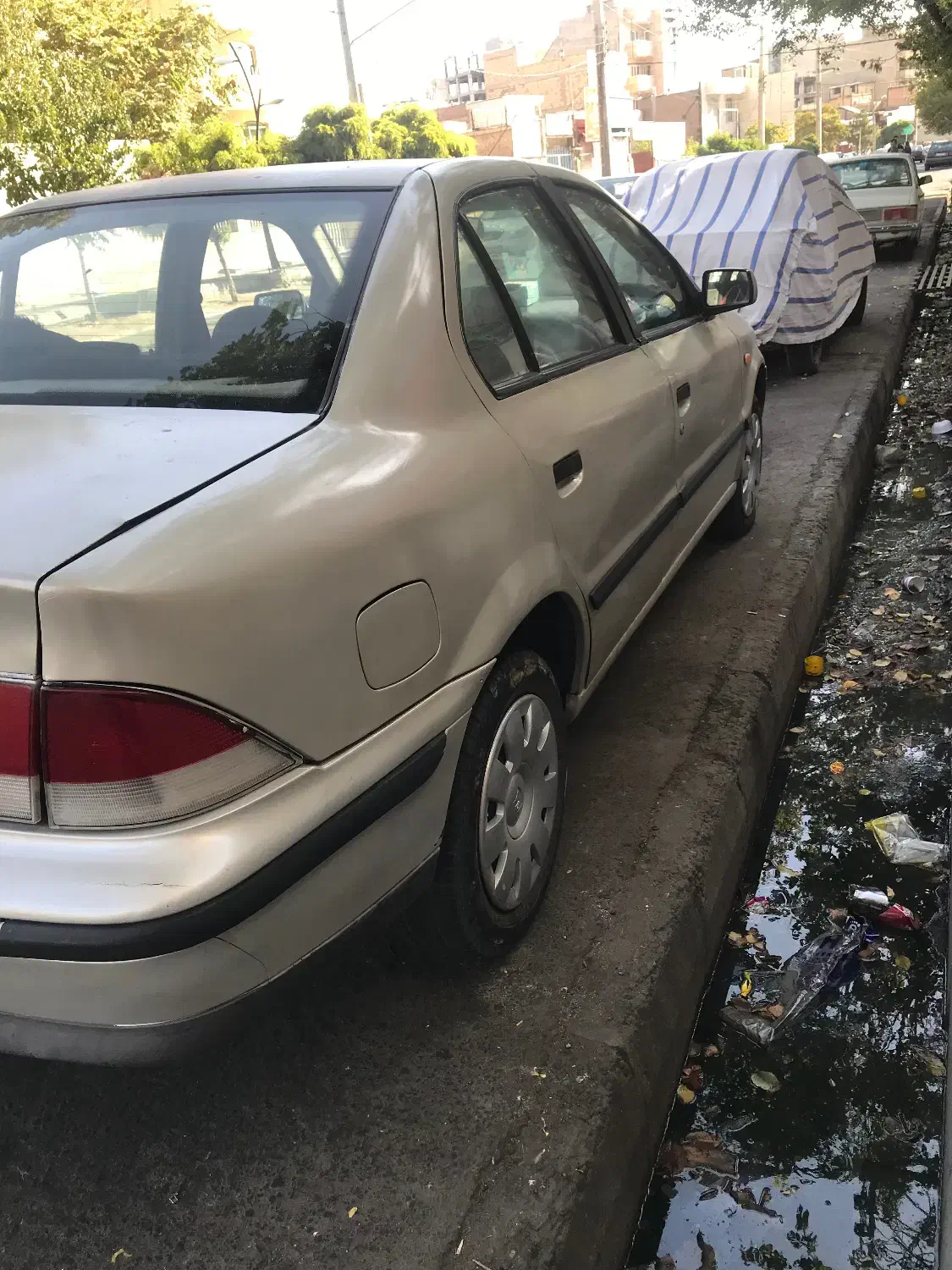 سمند نقره ای مدل ۸۰ دوگانه سوز|خودرو سواری و وانت|تبریز, |دیوار