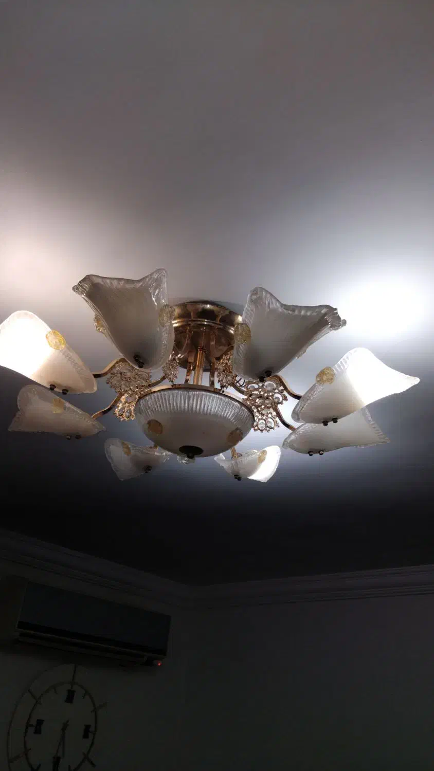 لوستر|لوستر و چراغ آویز|کیش, |دیوار