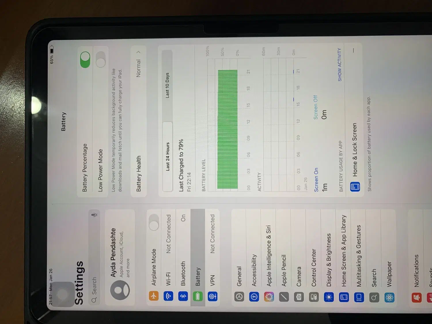 آیپد 11 Air اینج مدل (2024) M2 حافظه 256 گیگ 256GB|تبلت|باغستان, |دیوار