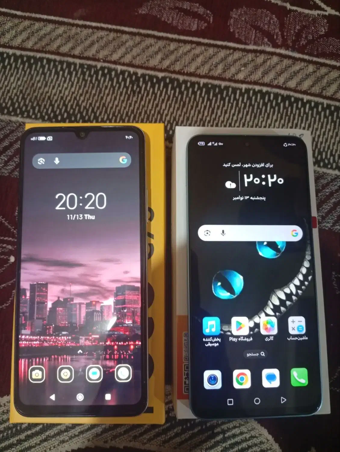 2 عدد گوشی شیائومی و آنر|موبایل|شیراز, شهرک مهرگان|دیوار