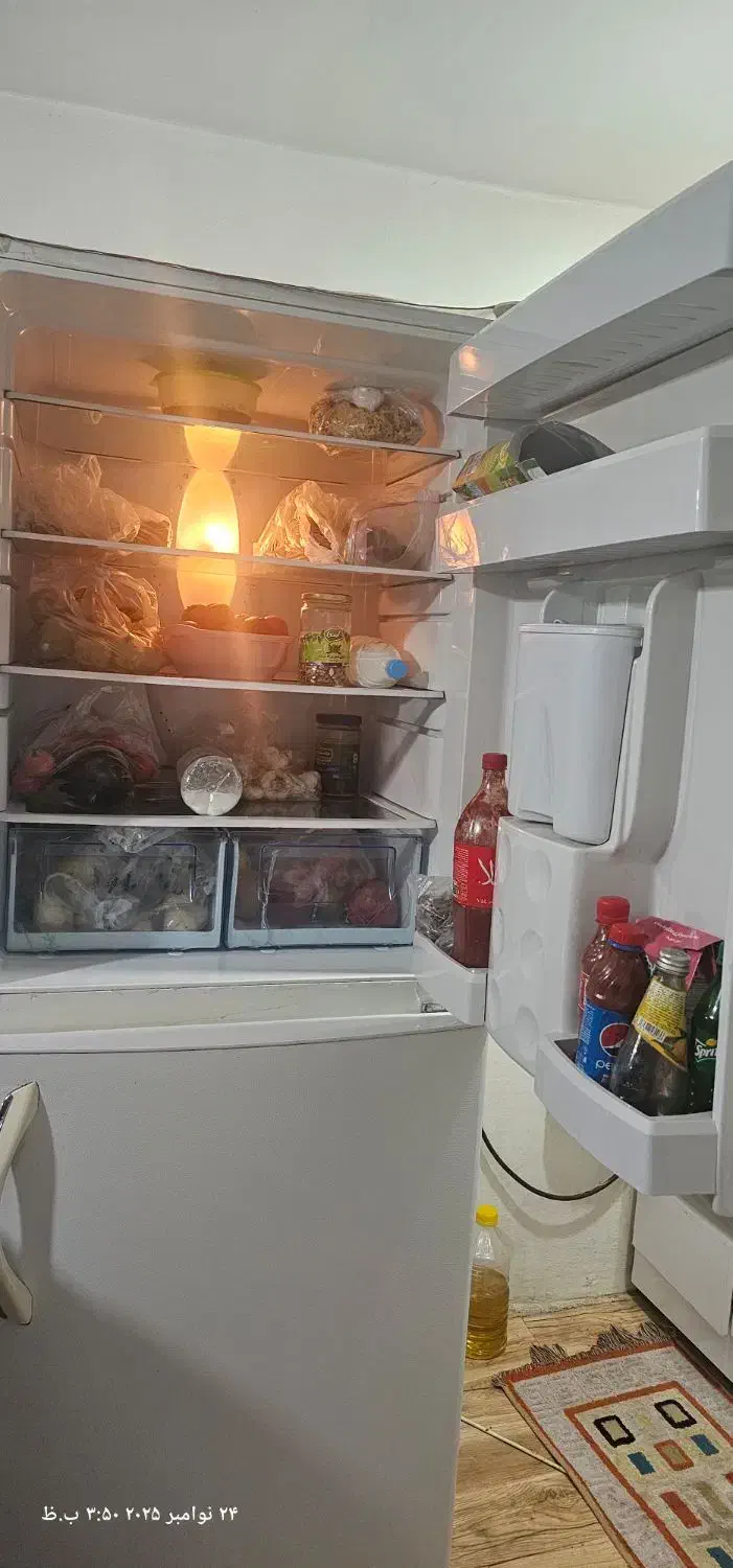 یخچال دوطبقه الکترو استیل|یخچال و فریزر|نیشابور, مدرس|دیوار