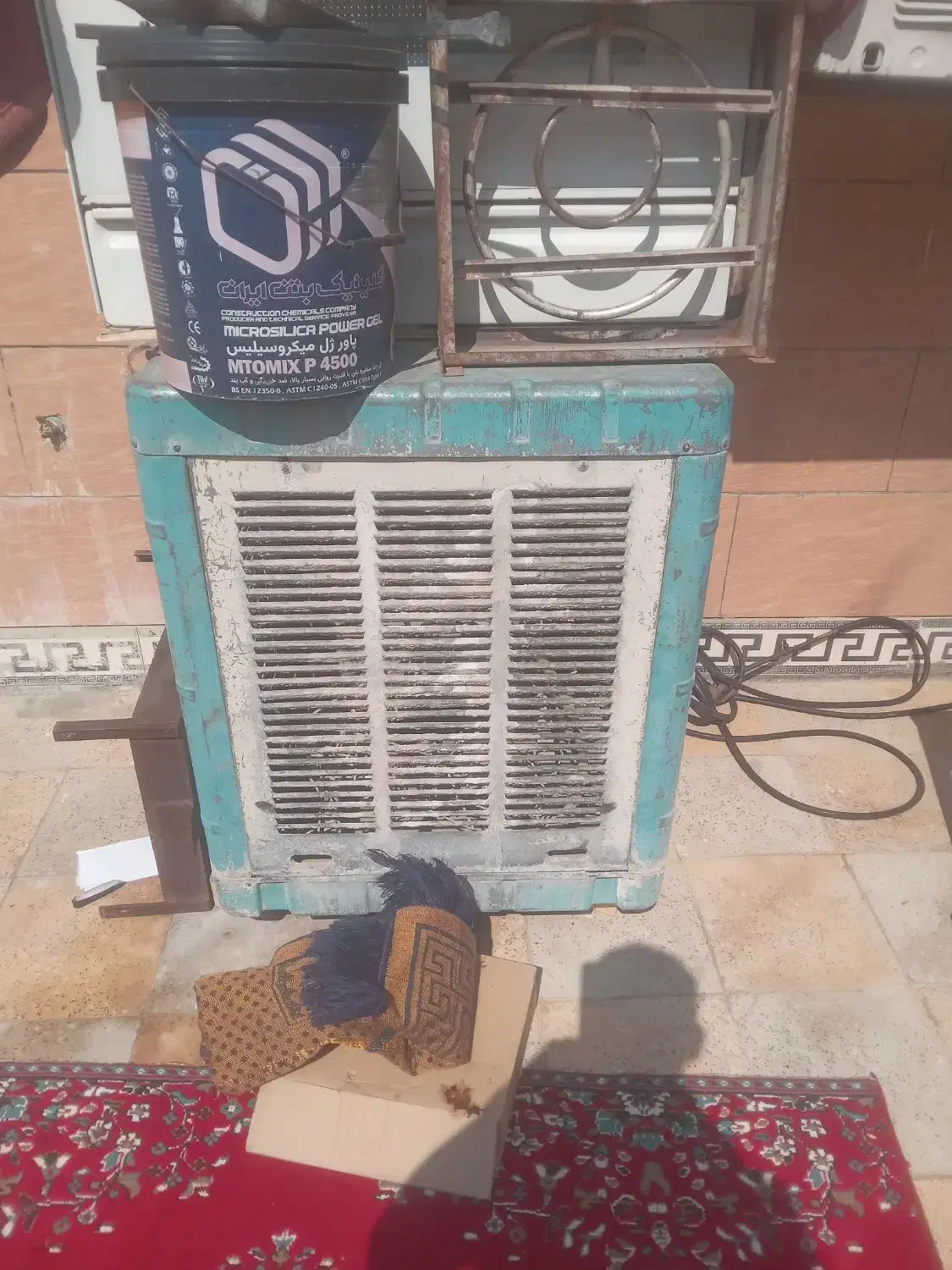 کولر ابی|کولر آبی|دهدشت, |دیوار