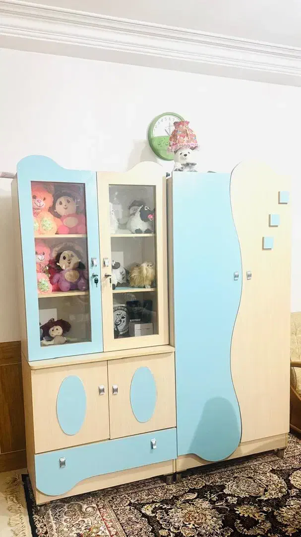 فروش کمد دو تکه در حد نو|جاکفشی، کمد، دراور|مرودشت, پشت سایپا‎|دیوار