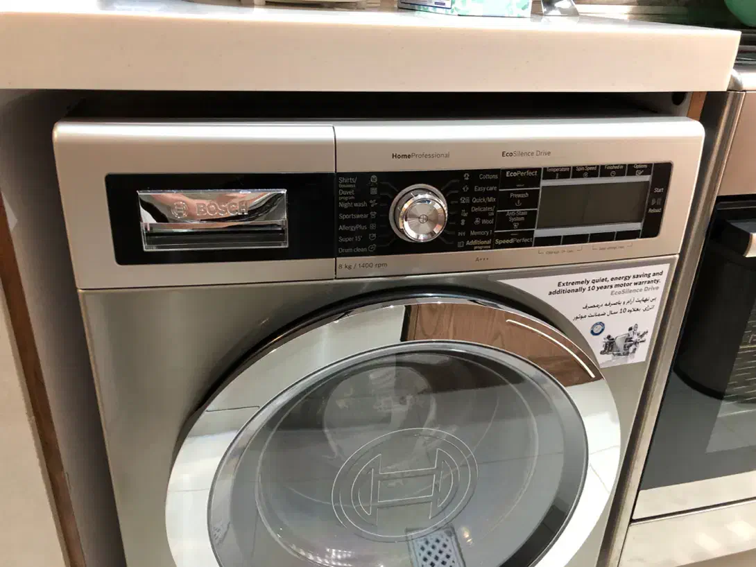 ماشین لباس شویی بوش المان|ماشین لباسشویی و خشک‌کن لباس|بابل, |دیوار