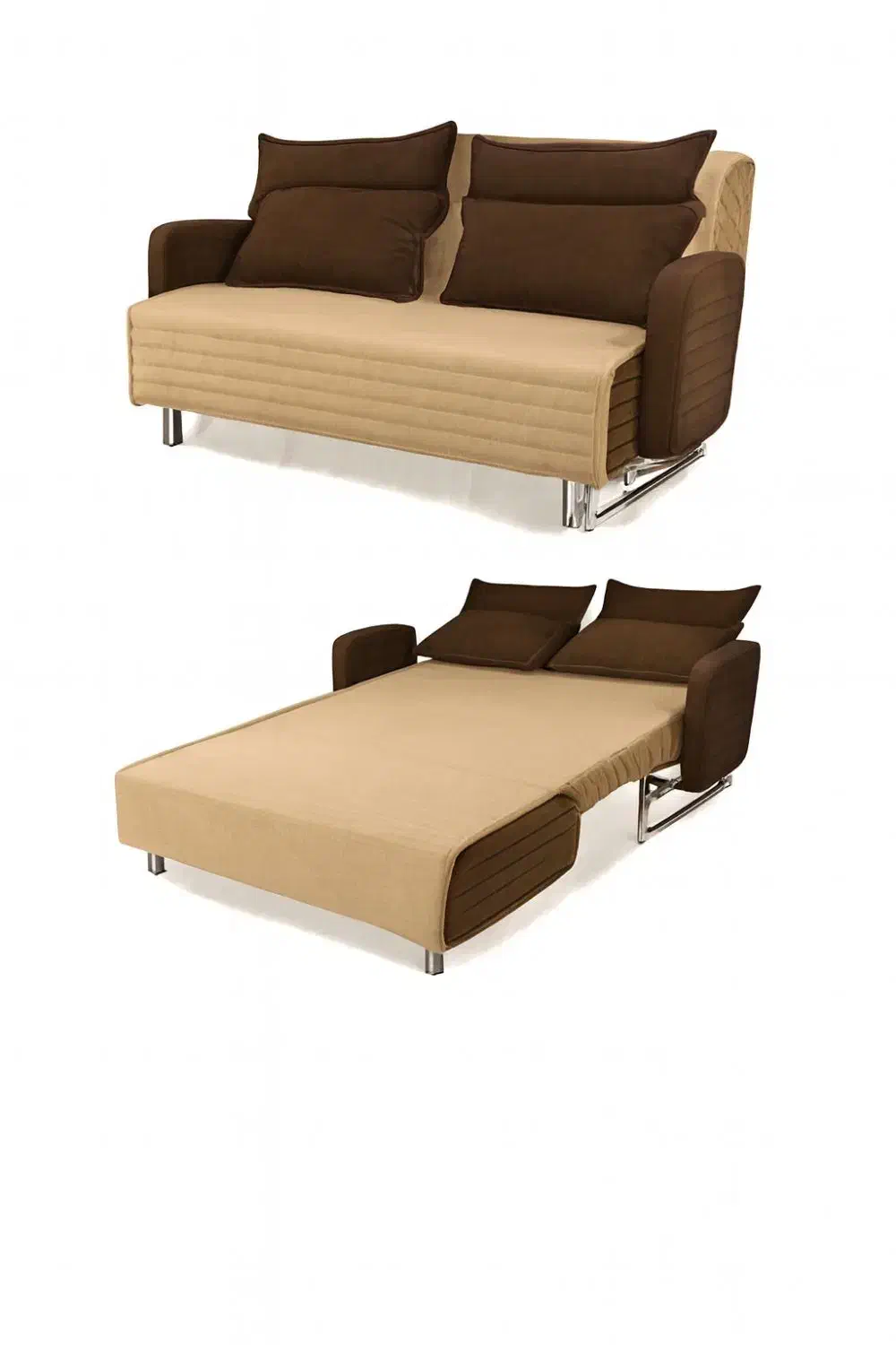 مبل تختخواب شو  دو نفره|تخت و سرویس خواب|قائم‌شهر, |دیوار