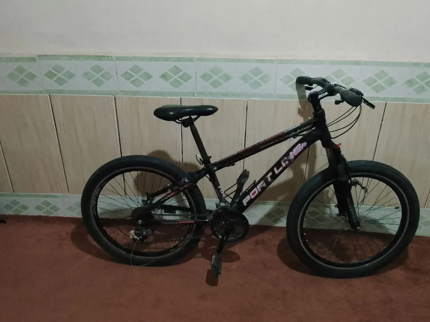 دوچرخه کمکی دنده ای 24|دوچرخه، اسکیت، اسکوتر|قلعه گنج, |دیوار