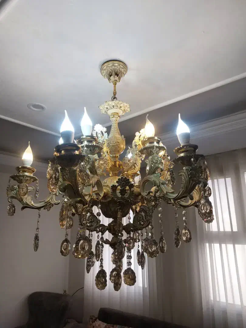 لوستر ۸ شاخه|لوستر و چراغ آویز|فردیس, شهرک ناز|دیوار