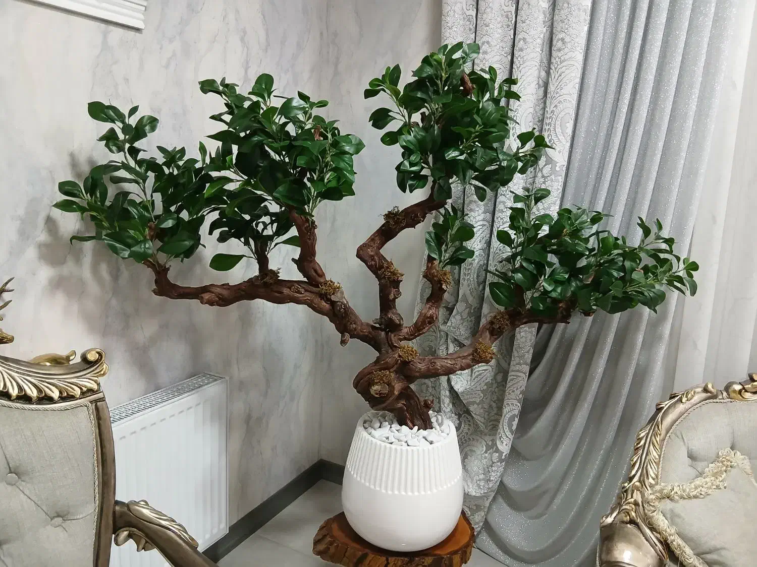 درختچه بونسای مصنوعی|گل مصنوعی|شهریار, رضی آباد بالا|دیوار