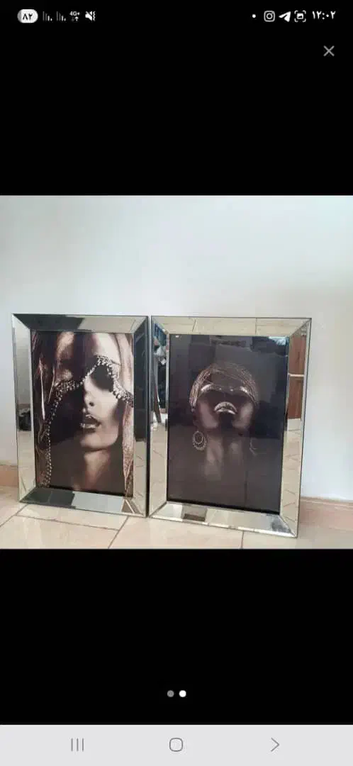 قاب آیینه ای ۵۰در۷۰|تابلو، نقاشی، عکس|ماهدشت, |دیوار