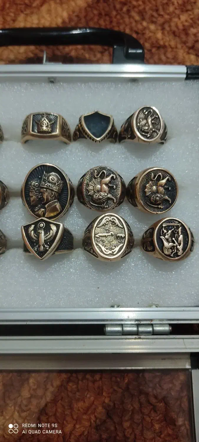 انگشتر های طلا روسی تاج شیروخورشید بینظیر وشیک|بدلیجات|تهران, زهتابی|دیوار