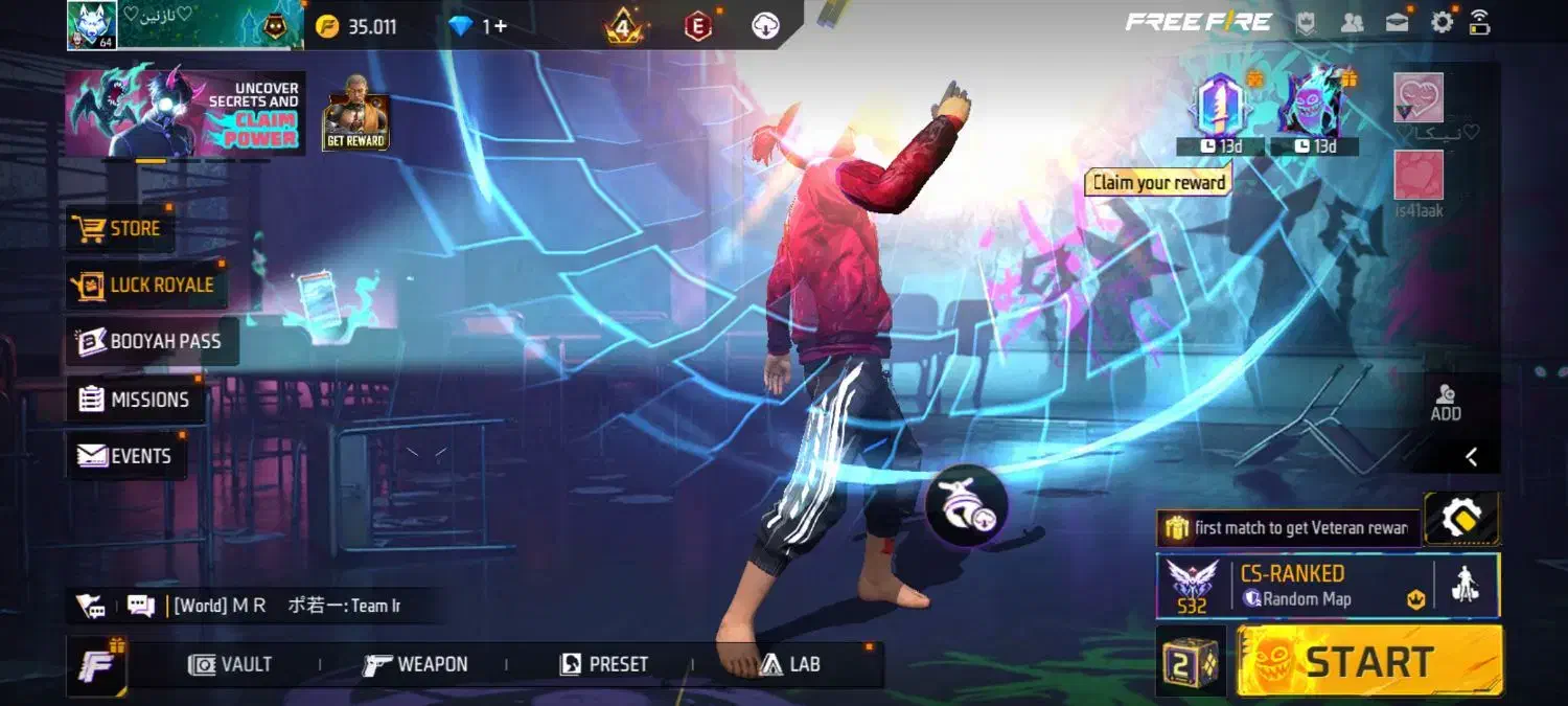 اکانت فری فایر معاوضه با پی اس|کنسول، بازی ویدئویی و آنلاین|یاسوج, |دیوار