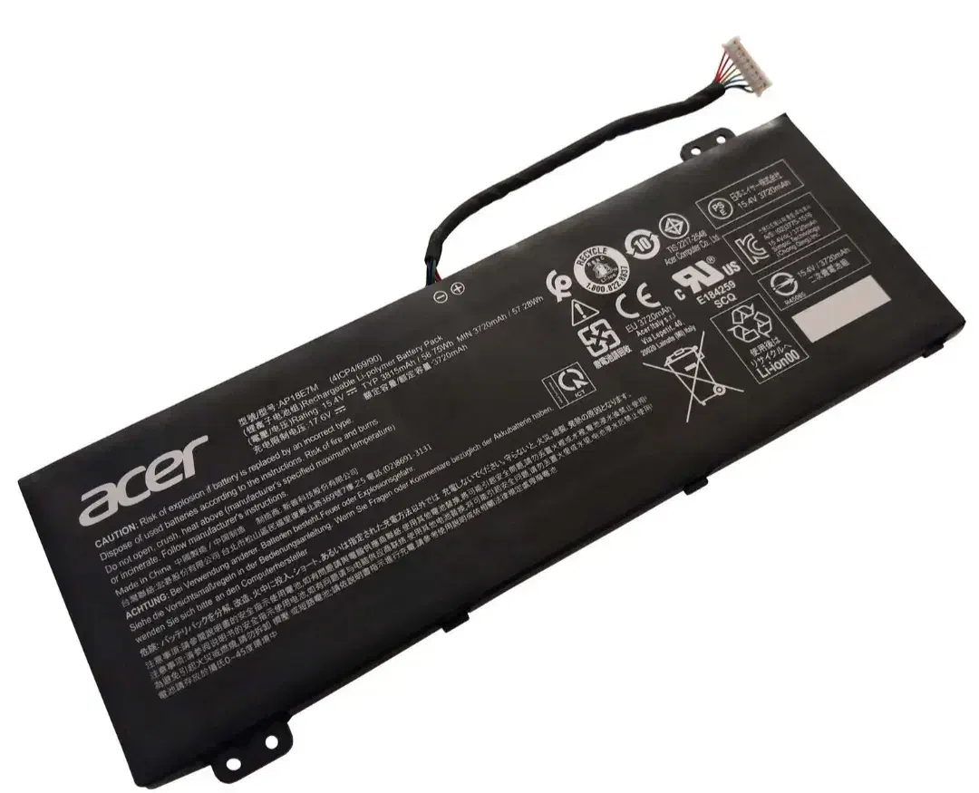 باتری لپ تاپ ایسر Acer Aspire Nitro5 AN515 AP18E8M|قطعات و لوازم جانبی رایانه|حاجی آباد, |دیوار