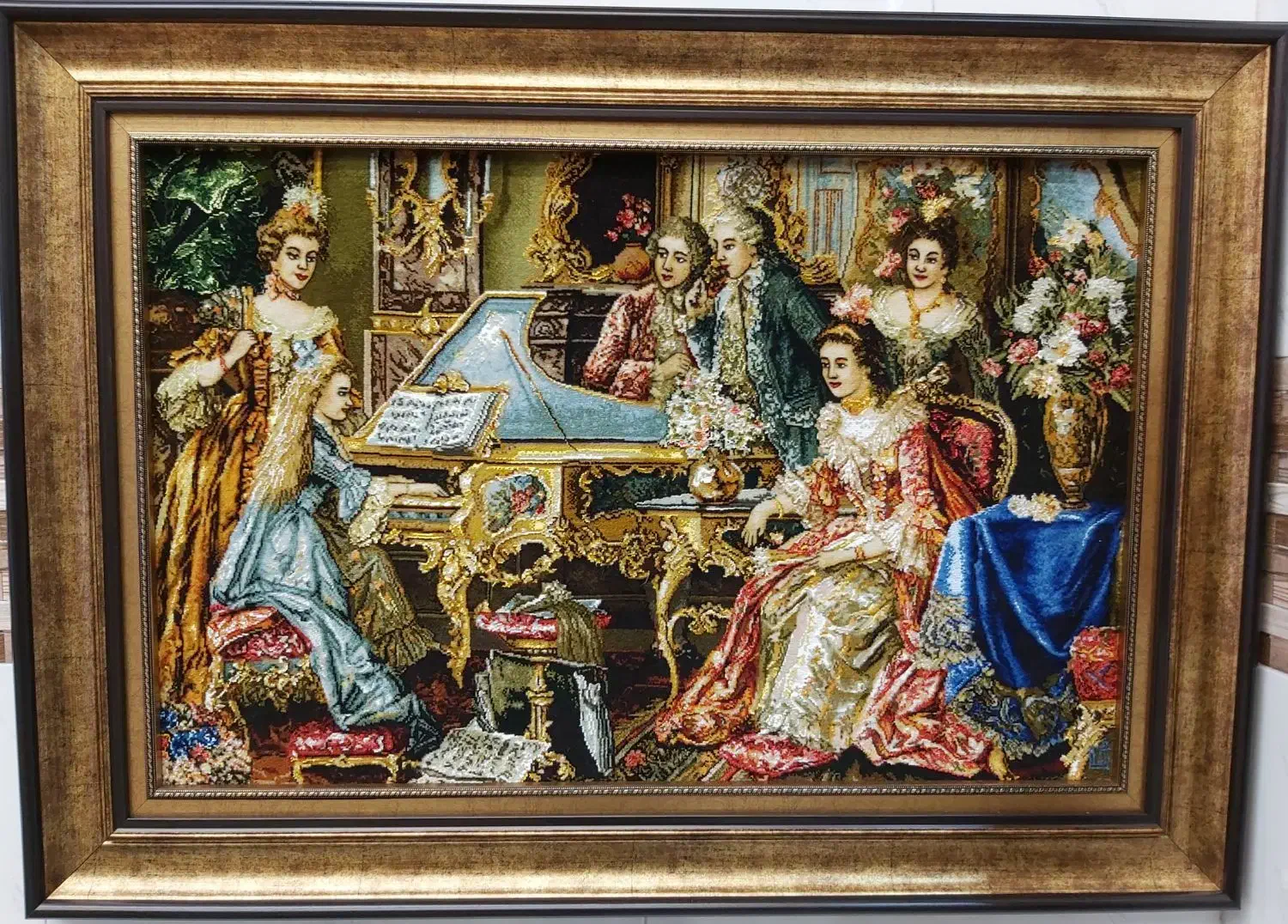 فرش|تابلو فرش|تبریز, |دیوار