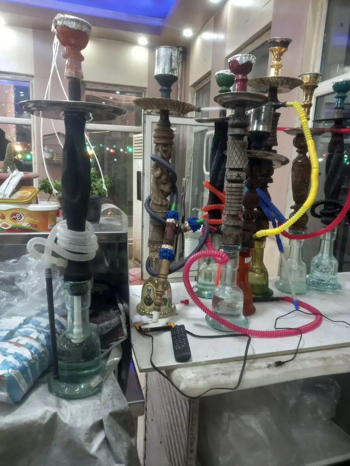 قلیان چوبی در حد نو|کلکسیون و سرگرمی|رباط‌کریم, انجم آباد|دیوار