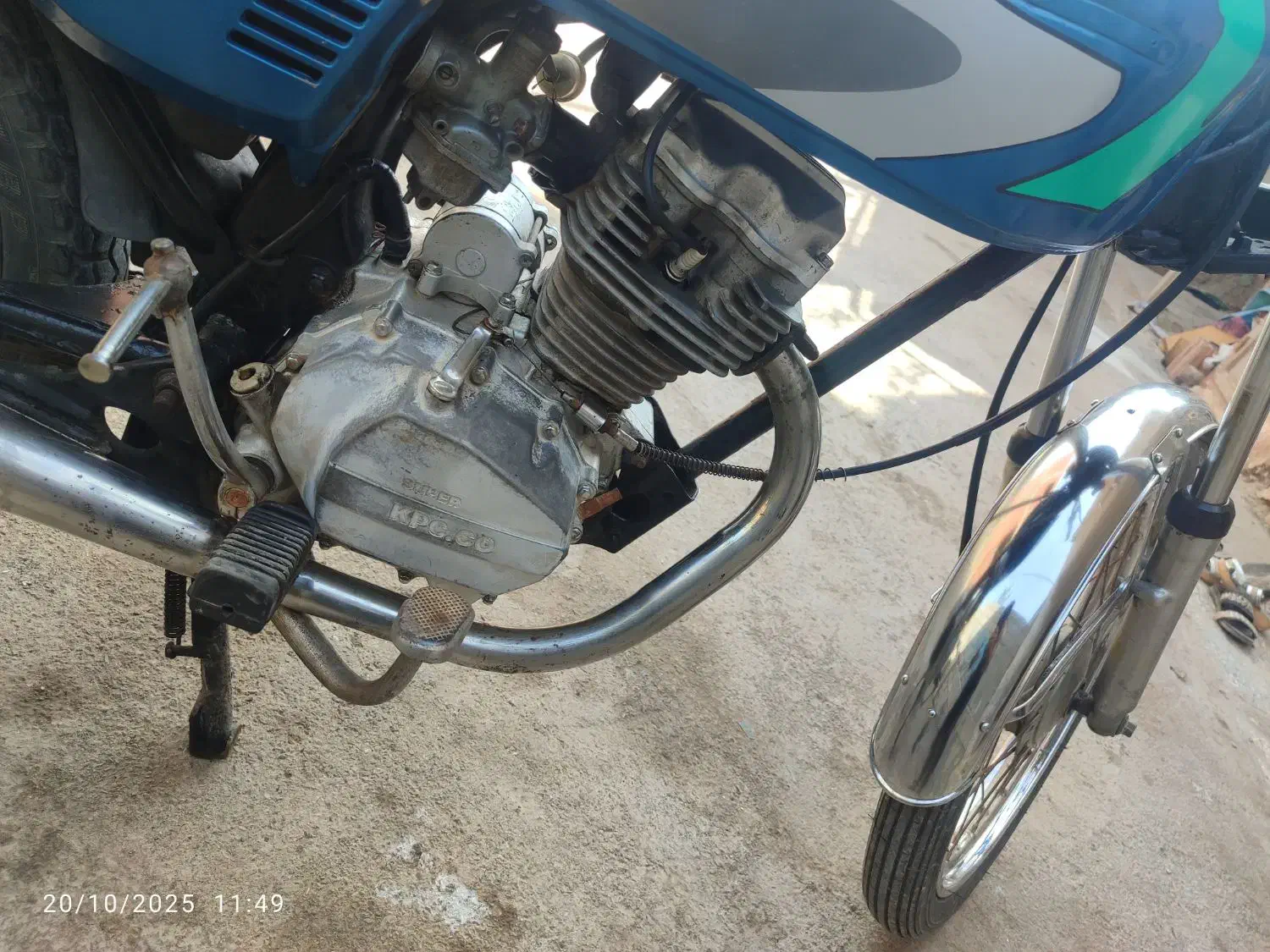 موتور مزایده مدل 85|موتورسیکلت|خان ببین, |دیوار