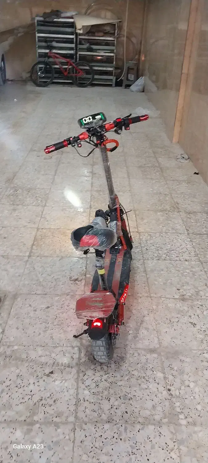 اسکوتر برقی 3000 وات 65 سرعته صندلی دار دو نفره|دوچرخه، اسکیت، اسکوتر|یاسوج, |دیوار