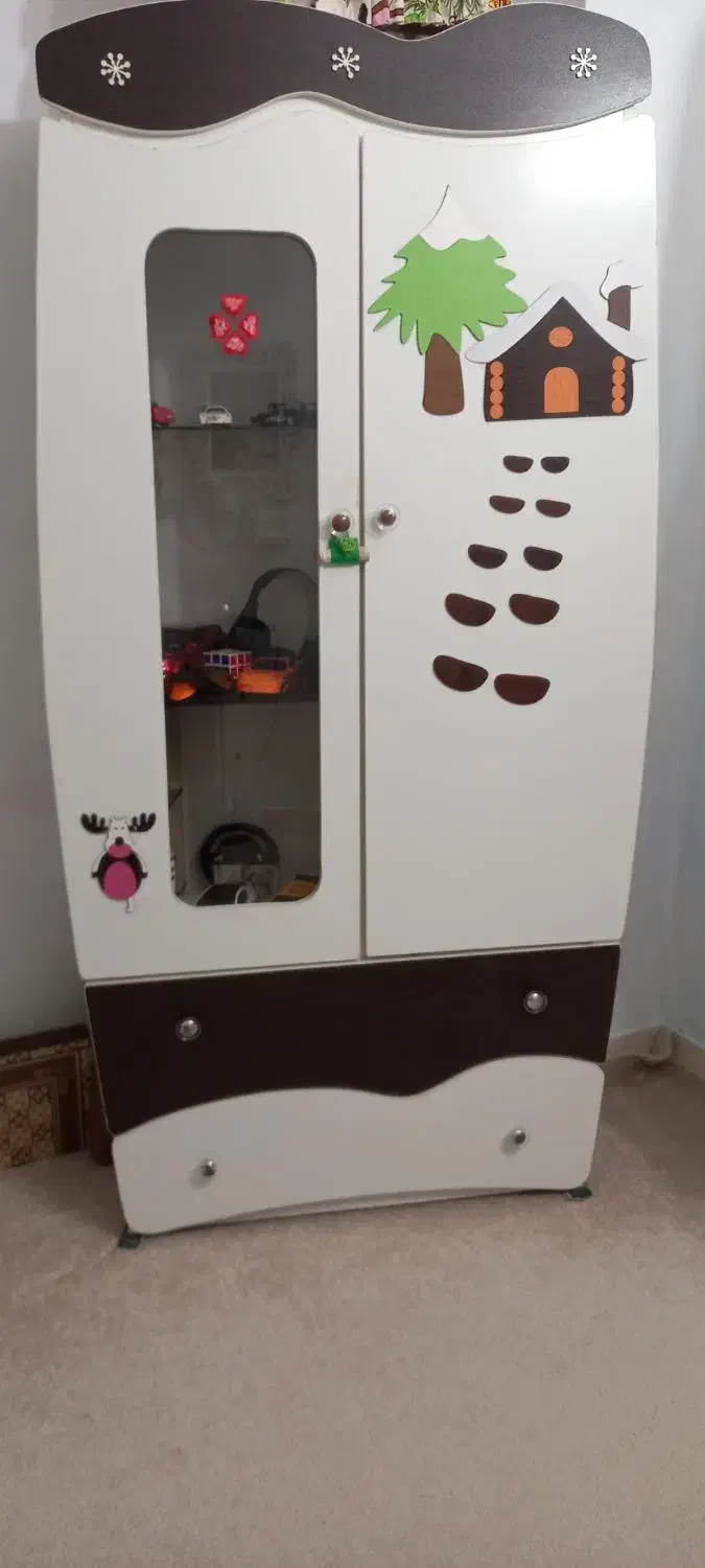 کمد بچه گانه|جاکفشی، کمد، دراور|بندر گز, |دیوار