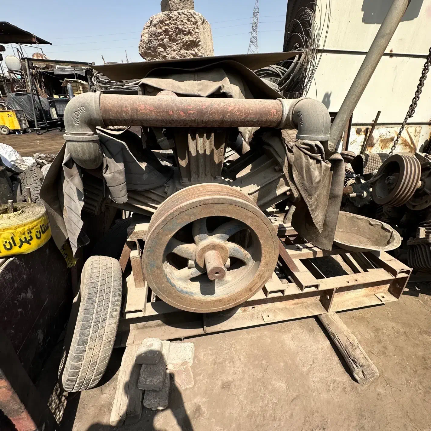 کمپرسور ۶ سیلندر آمریکایی و کمپرسور بیتزر آلمان|ماشین‌آلات صنعتی|تهران, خاوران|دیوار