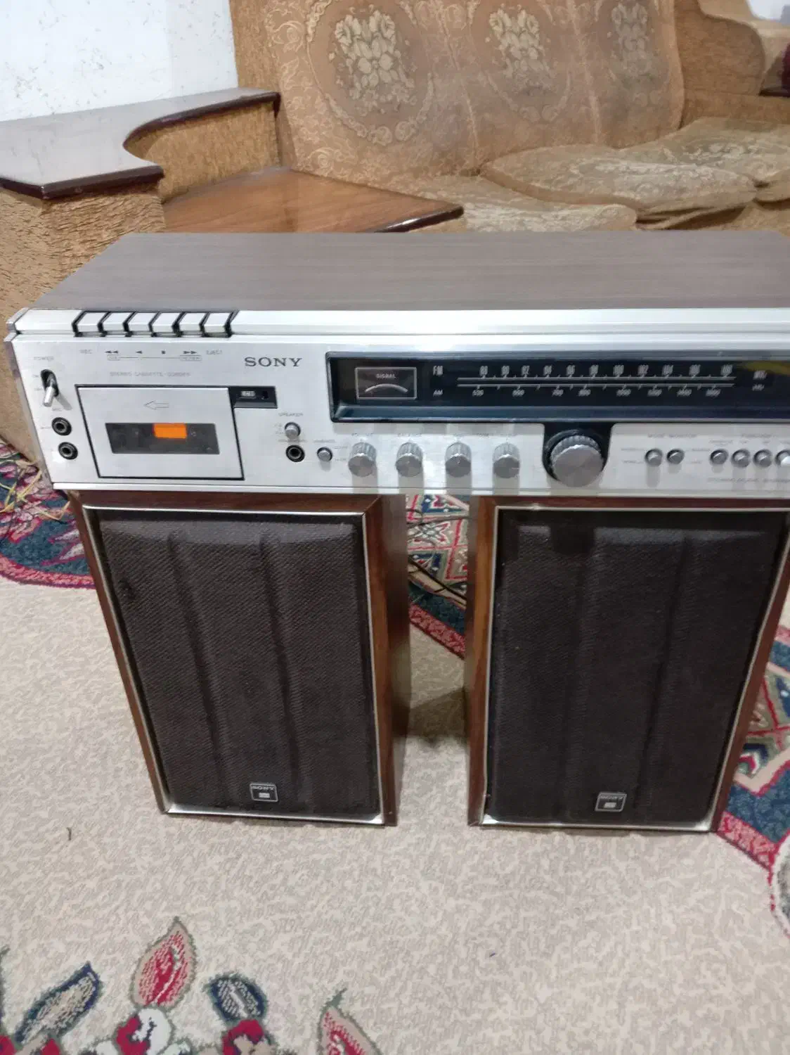 استریو سونی با باند سونی|سیستم صوتی خانگی|شیراز, شهرک گلها|دیوار