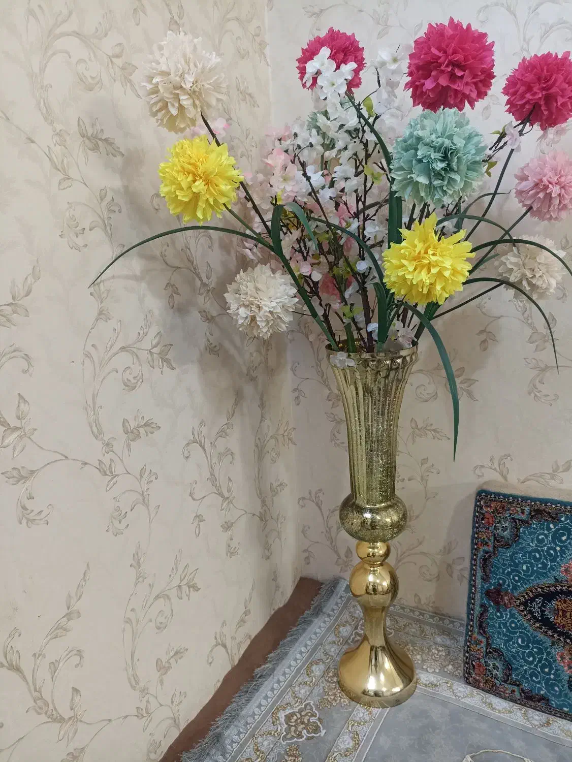 گل و گلدان|گل مصنوعی|نسیم‌شهر, |دیوار