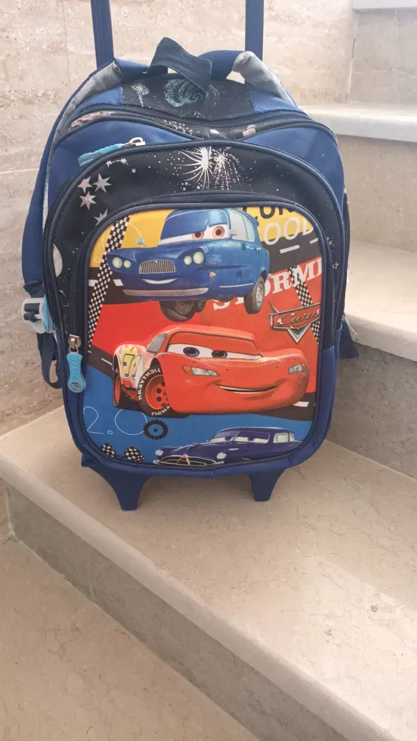 کیف چرخدار مدرسه|کیف، کفش، کمربند|شاهین‌شهر, اقبال لاهوری|دیوار