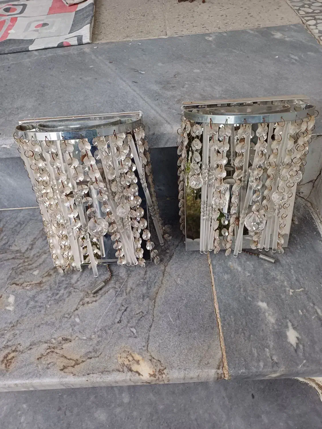 دو عدد دیوار کوب|لوستر و چراغ آویز|رودسر, |دیوار