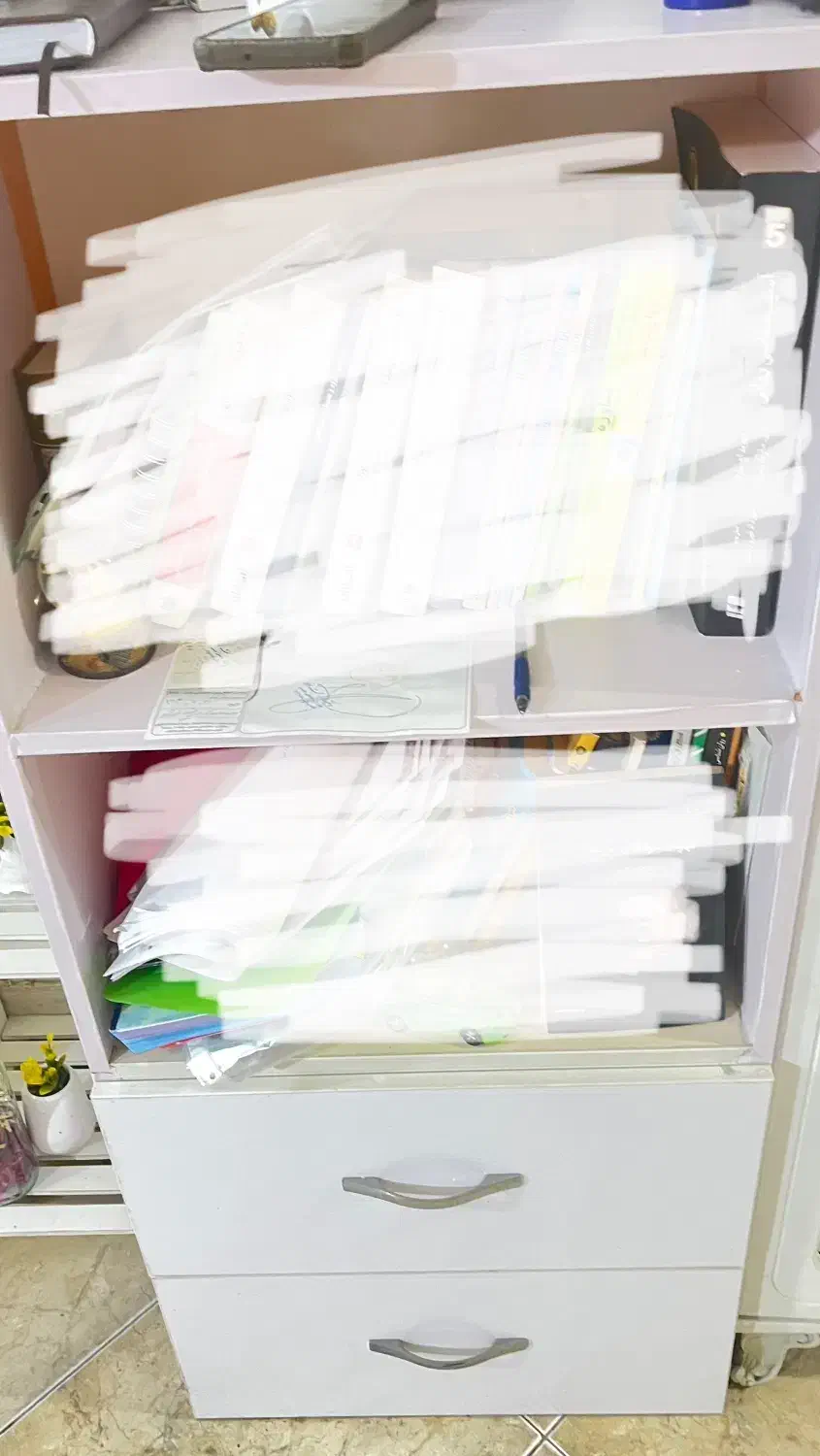 کتابخانه دو کشو|کتابخانه، شلف، قفسههای دیواری|ساوه, |دیوار
