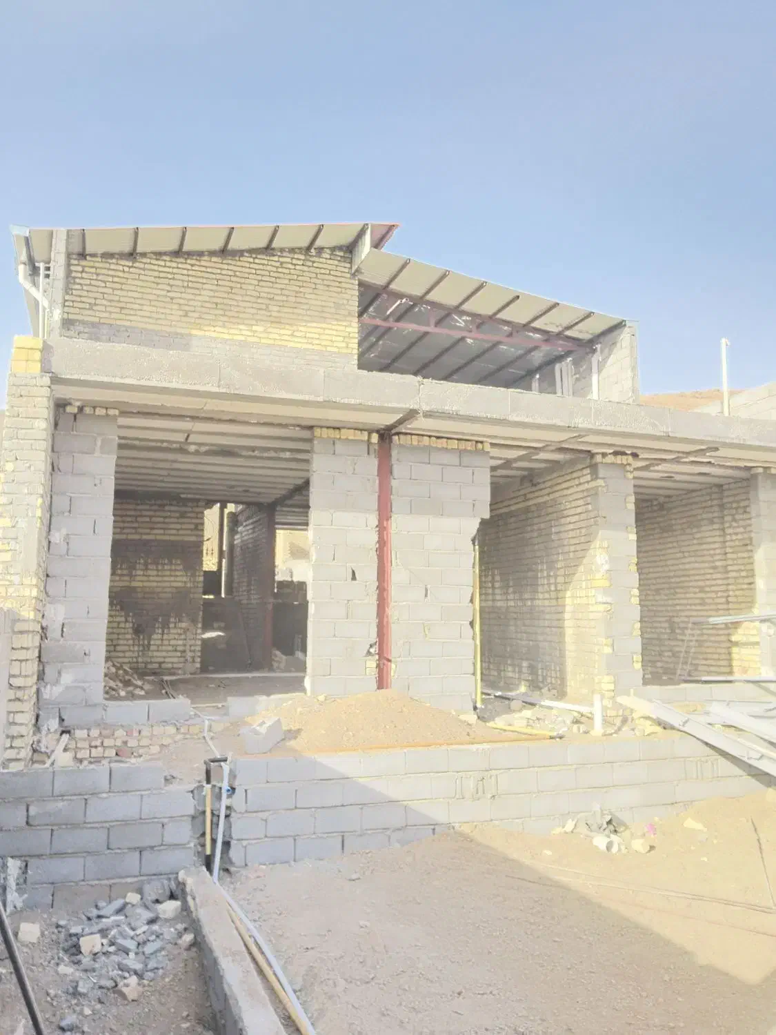 منزل سفتکاری دوطبقه مشهداردهال‌ معاوضه بازمین قمصر|فروش خانه و ویلا|کاشان, فاز ۱ ناجی آباد|دیوار