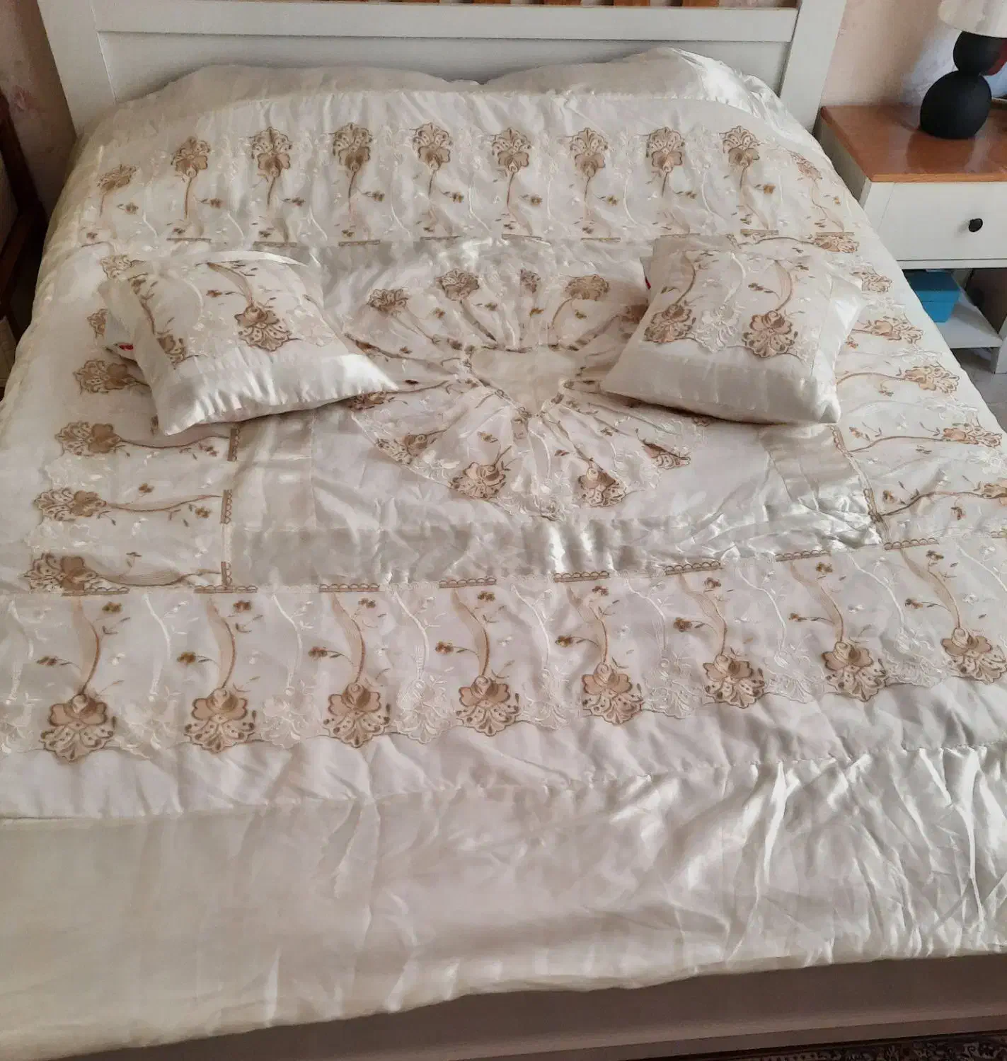 روتختی ۵تیکه ساتن|سرویس روتختی|چهارباغ, |دیوار