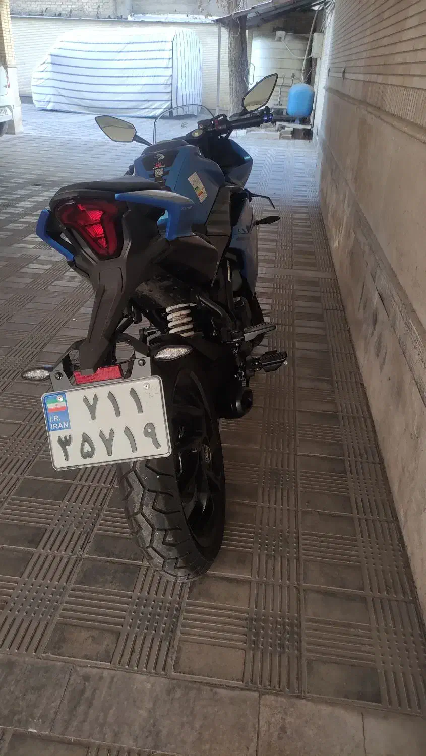 موتور کی وی K249R کم کار در حدنو|موتورسیکلت|شیراز, ملاصدرا|دیوار