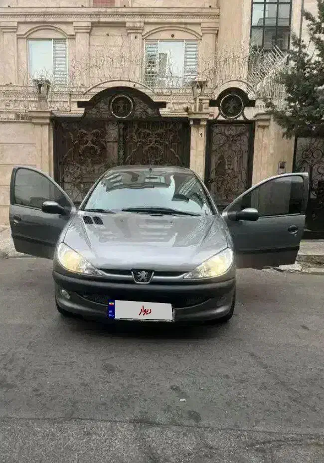 پژو206تیپ ۳فرانسوی مدل ۸۶|خودرو سواری و وانت|بروجرد, |دیوار