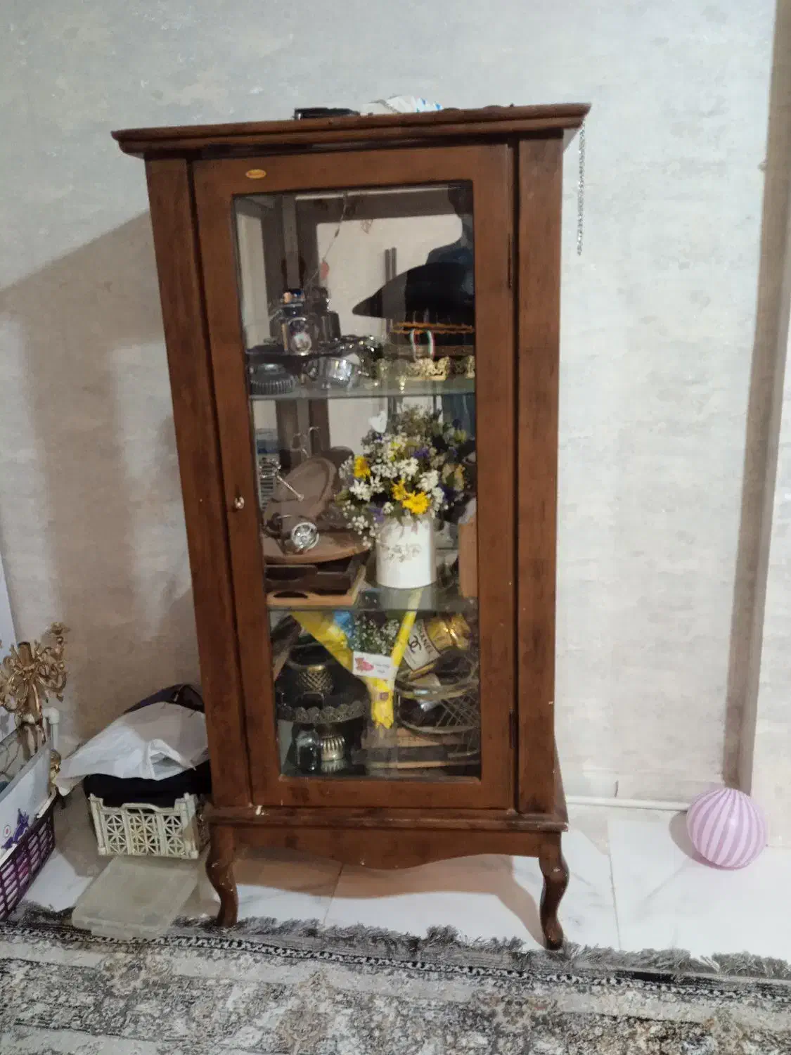 بوفه چوبی|بوفه، ویترین، کنسول|قوچان, |دیوار