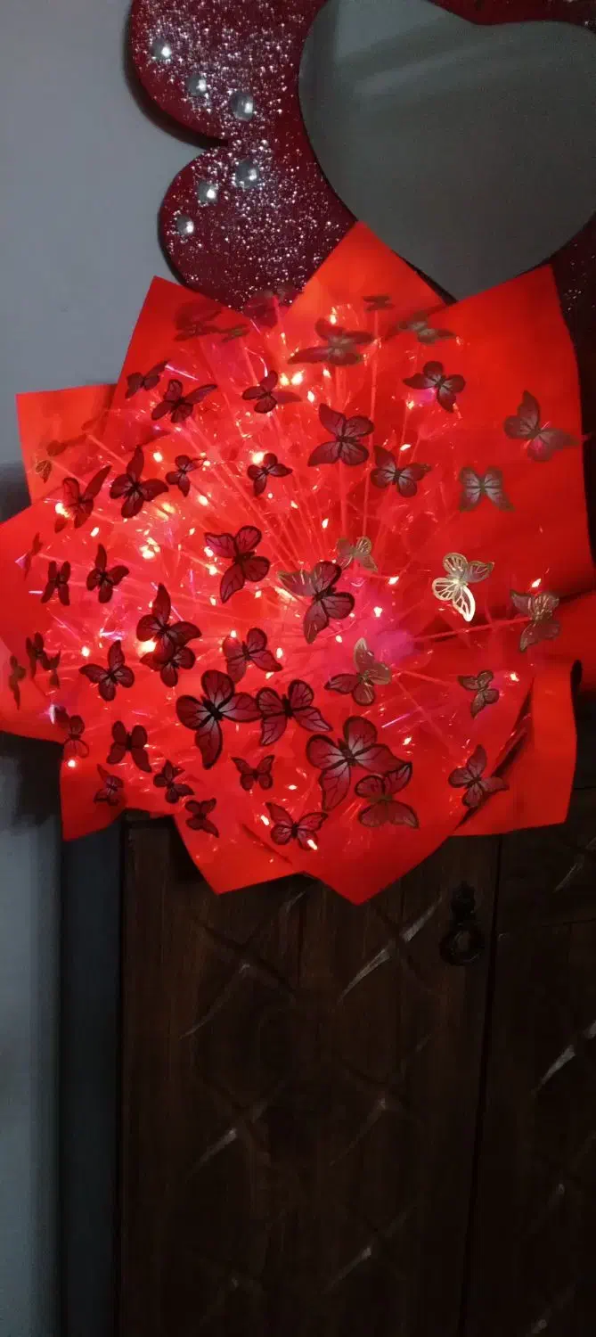 دسته گل پروانه ای (کادوی خاص مناسب روز مادر و زن)|گل مصنوعی|ارومیه, |دیوار