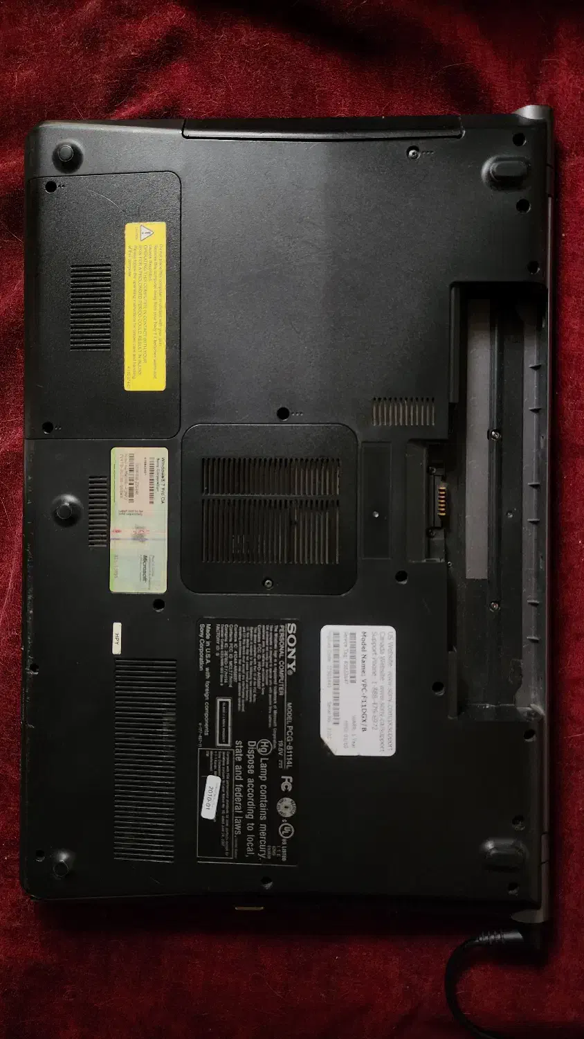 لپ تاپ سونی وایو sony VIAO F11(همراه کیف اصل(|رایانه همراه|تهران, یوسف‌آباد|دیوار