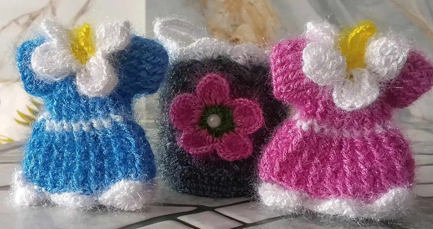 انواع بافتنی اسکاج، رومیزی و بافت تزئینی|لوازم خیاطی و بافتنی|ابریشم, |دیوار