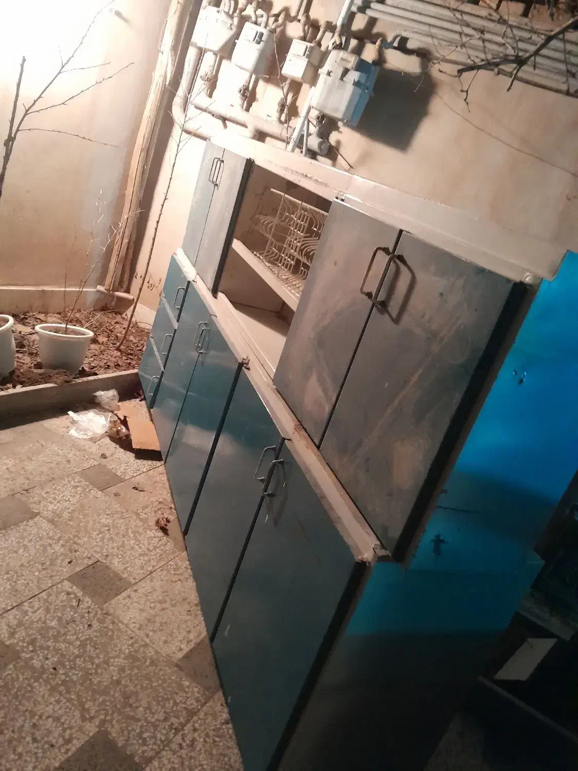 کابینت|آب‌چکان و نظم‌دهنده ظروف|مشهد, خرمشهر|دیوار