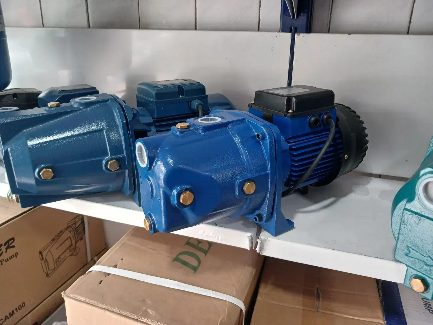 پمپ آب یک اسب جتی تا طبقه۶ سیم 100٪مس پروانه استیل|مصالح و تجهیزات ساختمان|مشهد, هدایت|دیوار