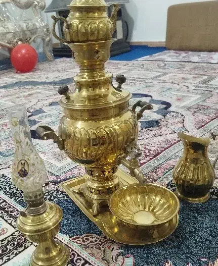 سماور برنجی|سماور، چایساز، قهوهساز|ملایر, |دیوار