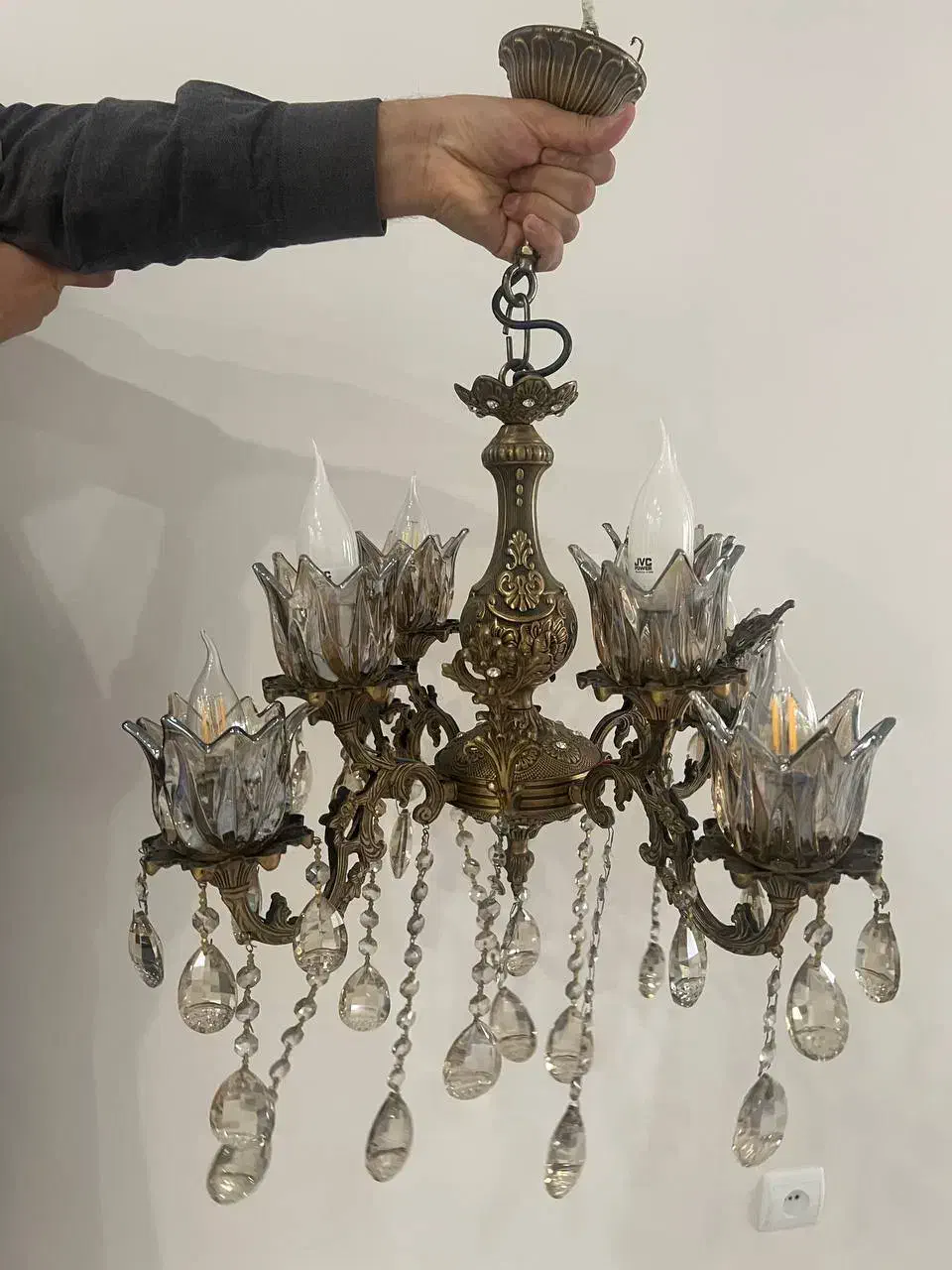 لوستر آنتیک|لوستر و چراغ آویز|قدس, شهرقدس|دیوار