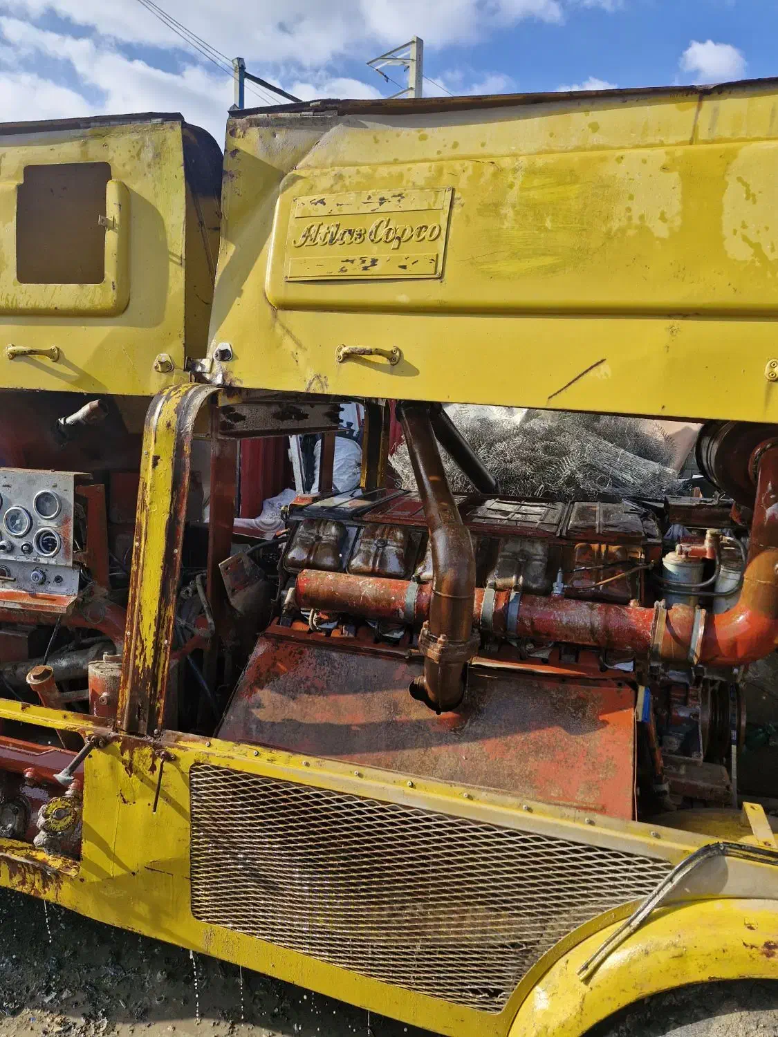 کمپرسور دیزلی اطلس کوپکو ده سیلندر|ماشینآلات صنعتی|ارومیه, |دیوار