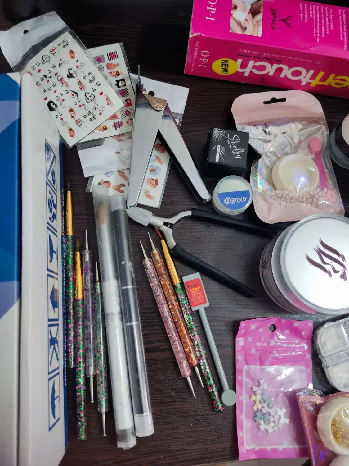 لوازم کاشت ناخن با دستگاه ها نو نو|حراج|قرچک, قشلاق جیتو|دیوار