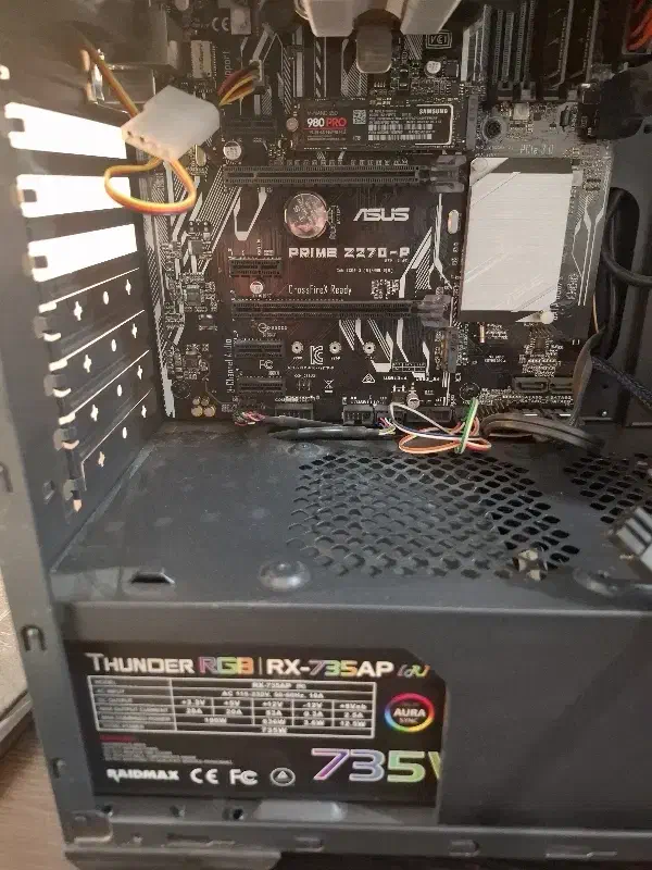 کیس گیمینگ نسل هفت مادربرد z270 i7 7700|رایانه رومیزی|تهران, سلسبیل شمالی|دیوار