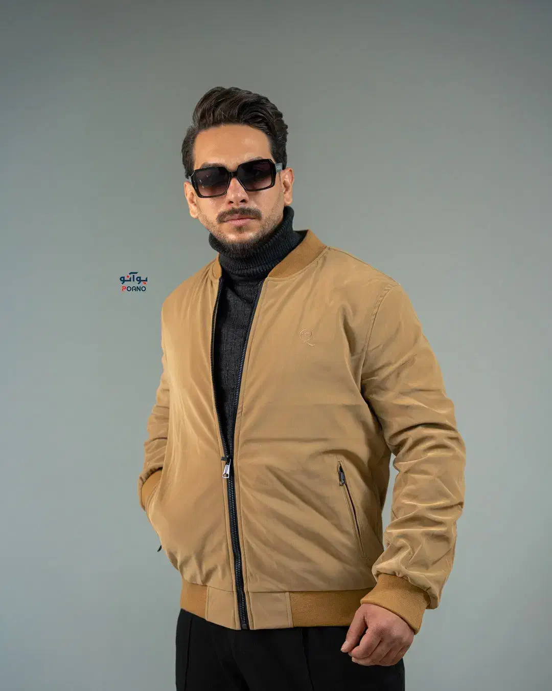 کاپشن چرم مردانه اسلب خلبانی|لباس|اصفهان, شاهزید|دیوار