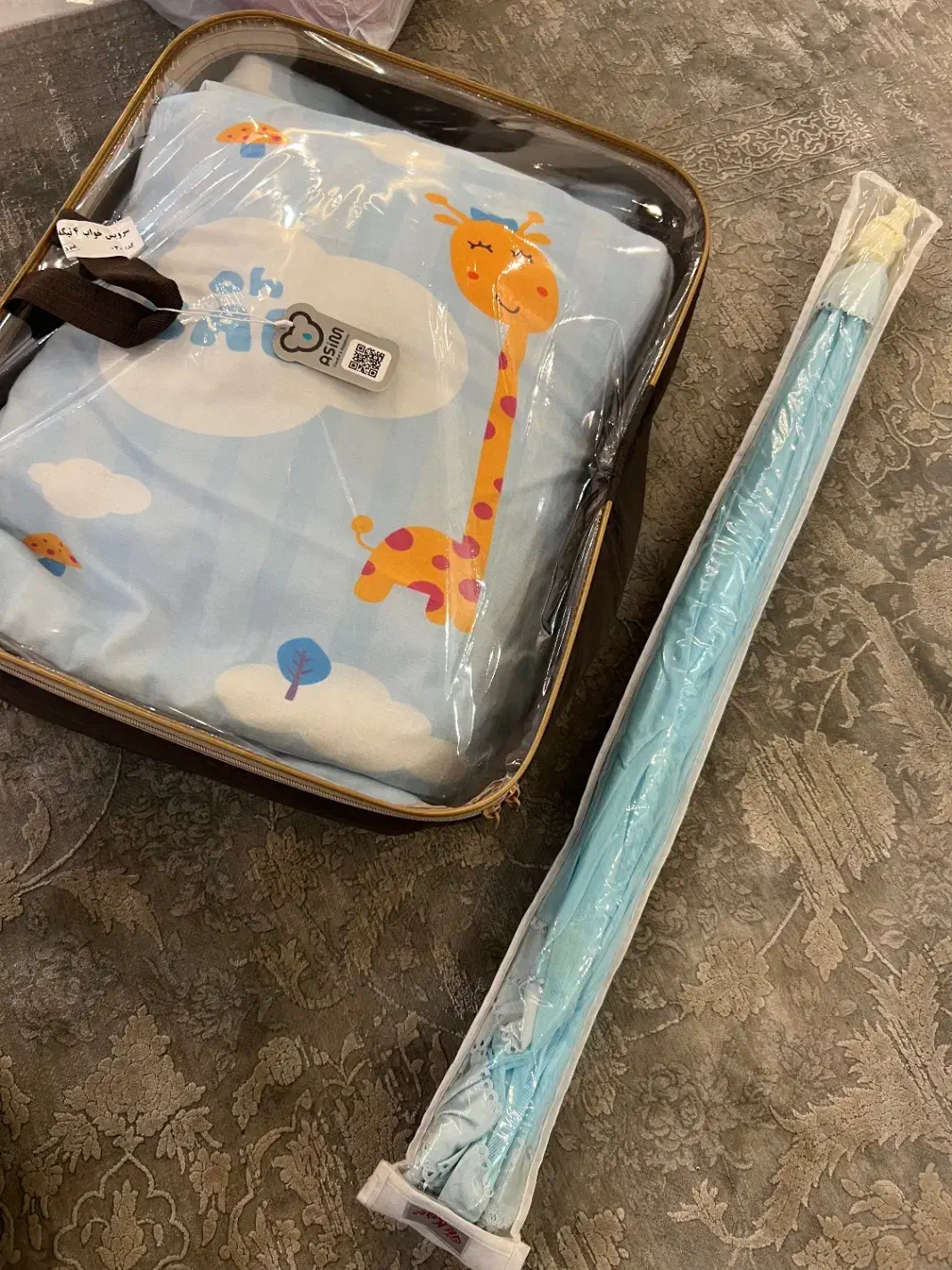 سرویس خواب کودک و پشه بند|اسباب و اثاث بچه|رشت, پل تالشان|دیوار