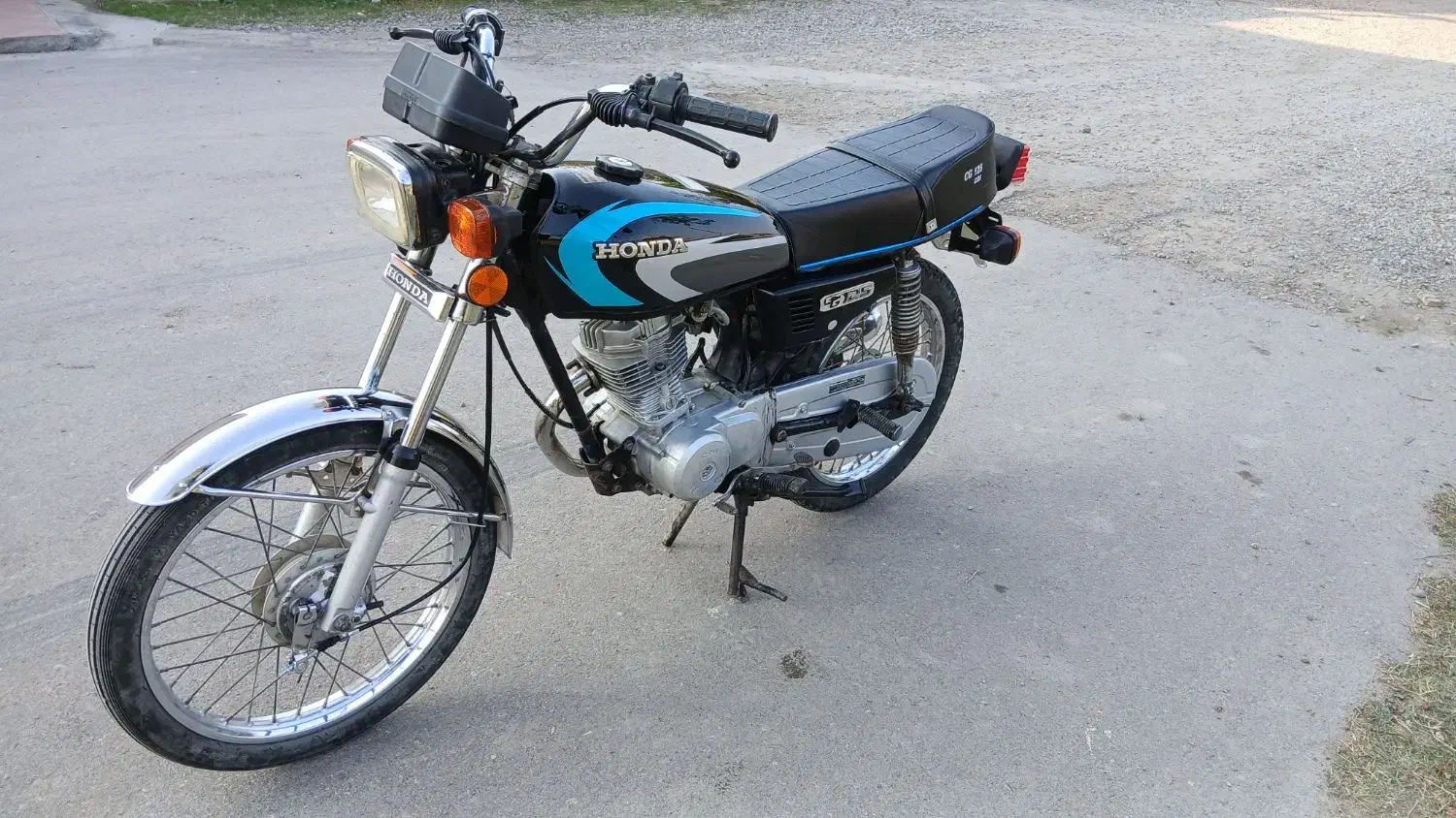 125احسان تک هندل روشن بدون خرج درحد با برگه مزایده|موتورسیکلت|گنبد کاووس, |دیوار