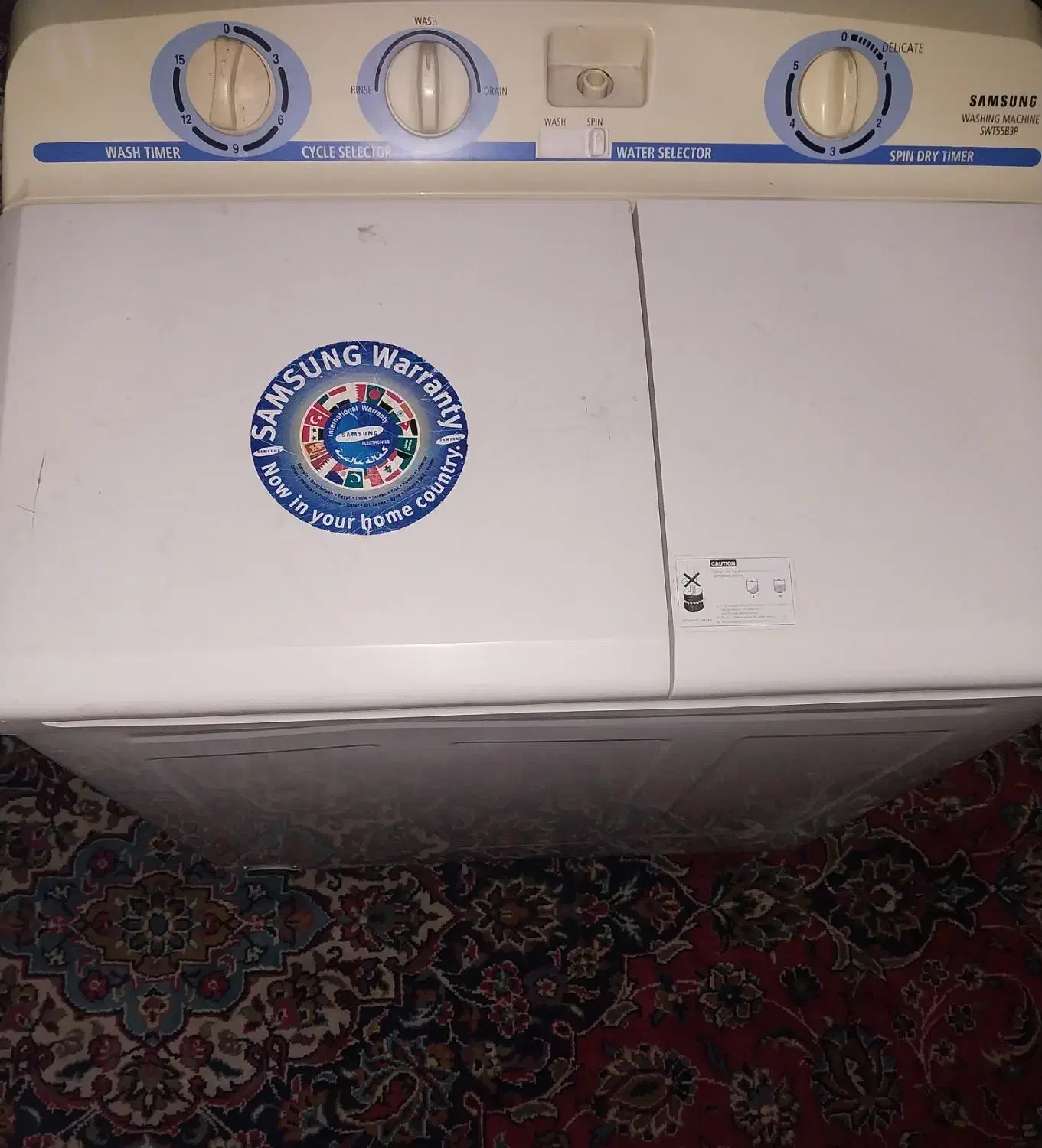 لباسشویی دوقلو سامسونگ|ماشین لباسشویی و خشک‌کن لباس|خرم‌آباد, |دیوار