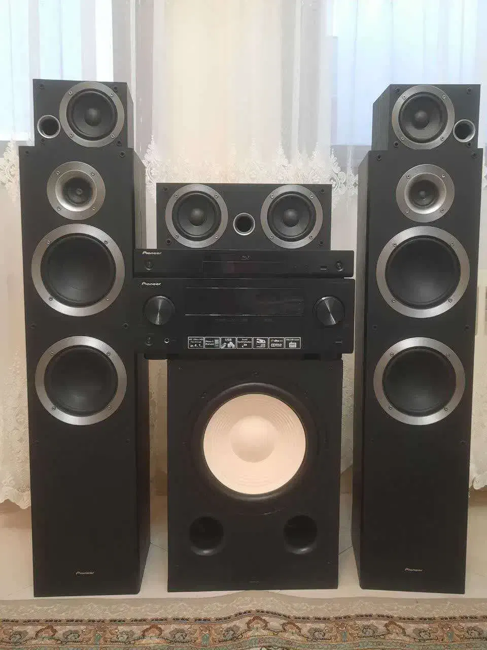 سیستم صوتی ۵.۱ حرفه ای پایونیر|سیستم صوتی خانگی|تهران, کوهک|دیوار