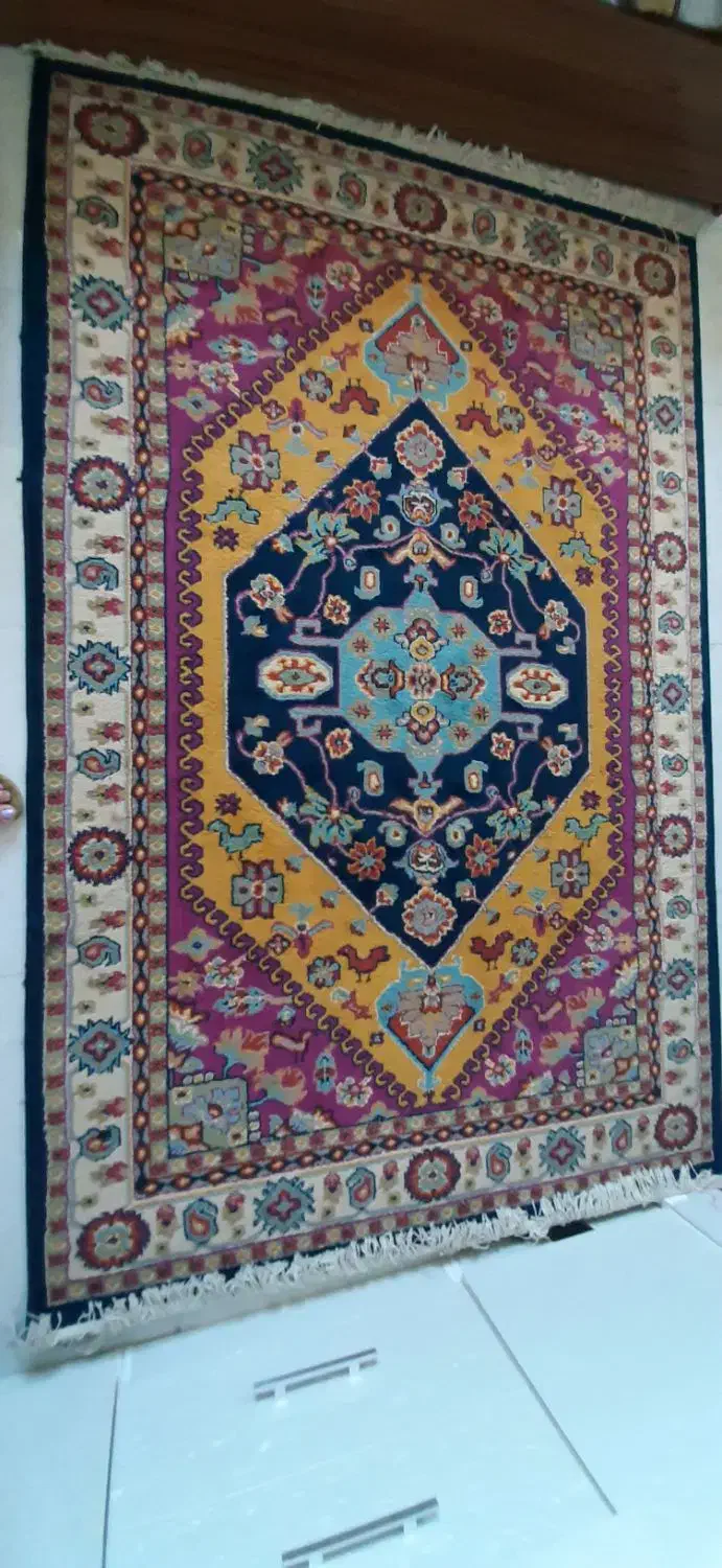 فرش طرح دستبافت شیک|فرش|اصفهان, بهارستان|دیوار