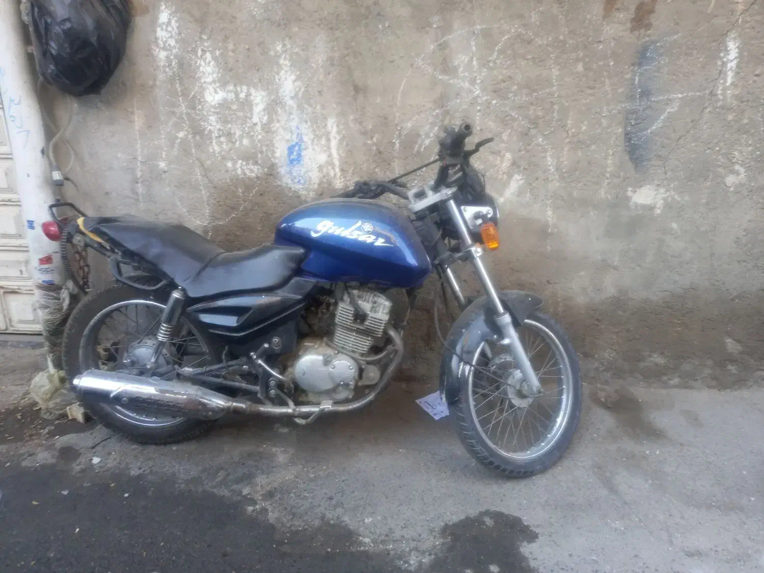 متور گلسار۱۸۰ومتور۱۲۵ نقره ای مزایده|موتورسیکلت|تبریز, |دیوار